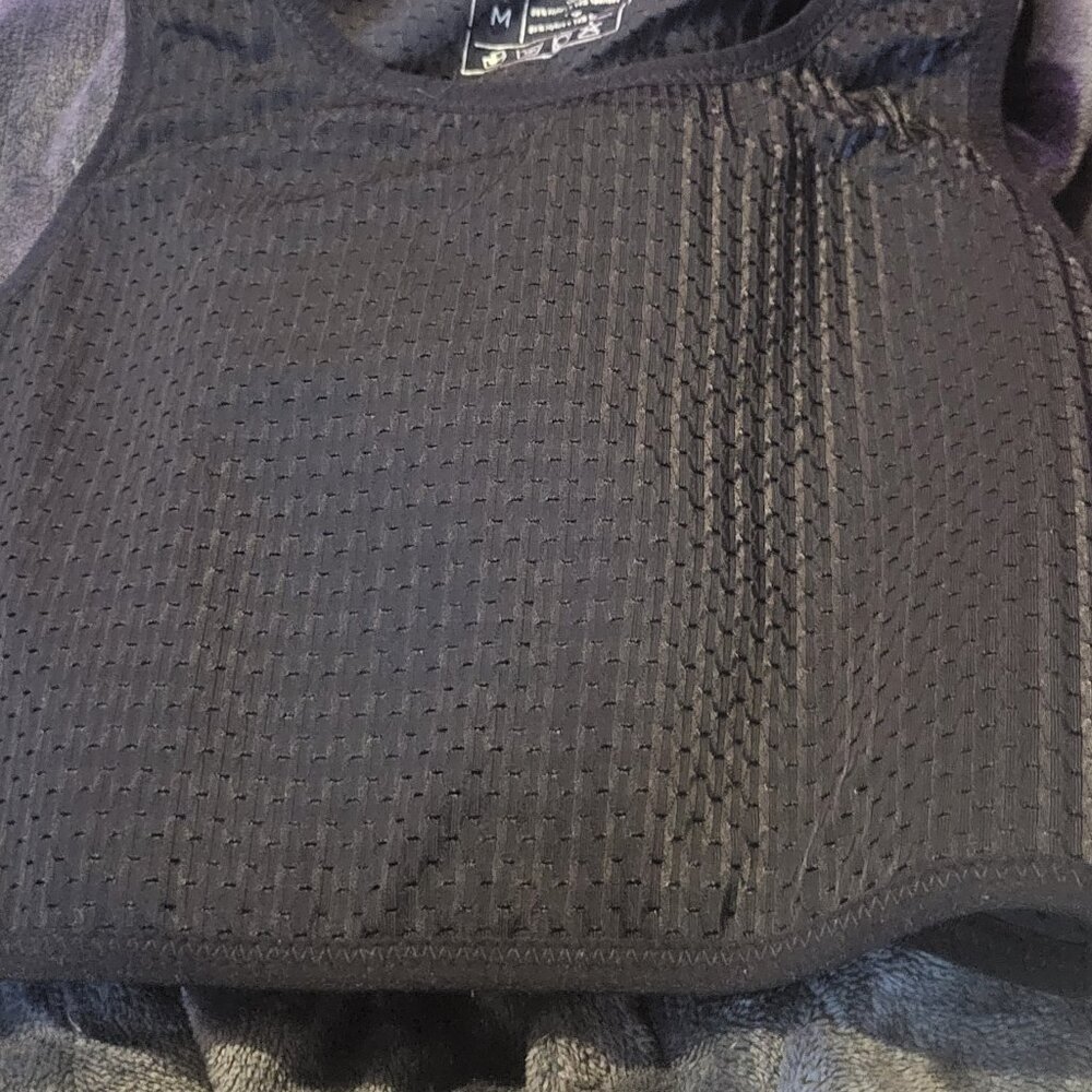 Black Mesh Chest Binder Size Medium